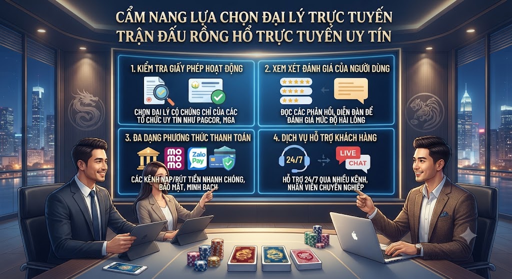 đại lý trực tuyến trận đấu rồng và hổ trực tuyến