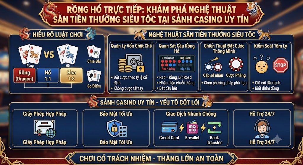 rồng hổ trực tiếp